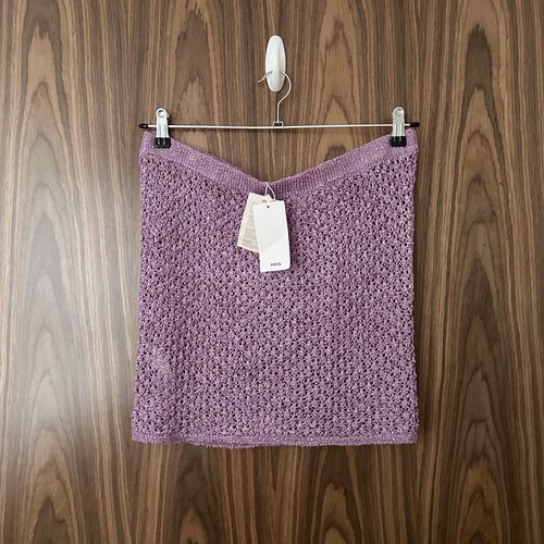 Mango minirock flieder glitzer - mango,