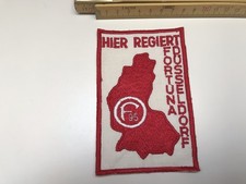 F95 Fortuna Düsseldorf WestDeutschland￼ Aufnäher Patch Fußball kein Trikot