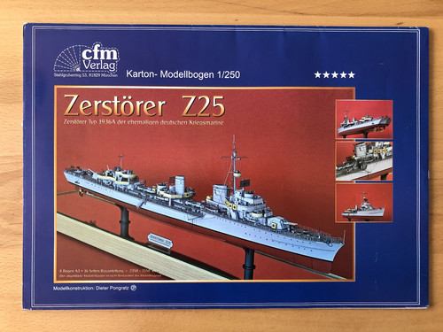Cfm karton modellbogen 250 - karton-modellbogen, 1:250