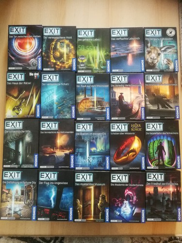 Exit spiele sammlung 20x - spiele, (set