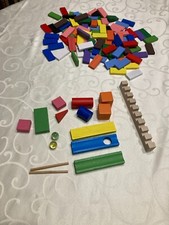 Domino Steine Spieleset 116 Teilig Holz Domino Set