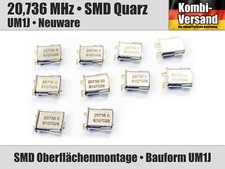 SMD Quarz UM1J 20.736 MHz