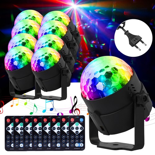 Led diskokugel disco - 2x,