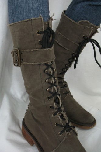 Leder leinen grunge - leder, vintage