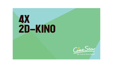 Cinestar 4x Kinoeintritt für