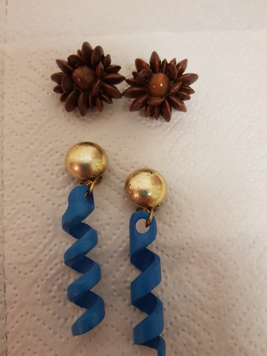 Vintage paar ohrclips - 2,