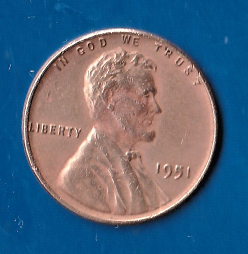 Münze usa 1 cent 1951 - usa,