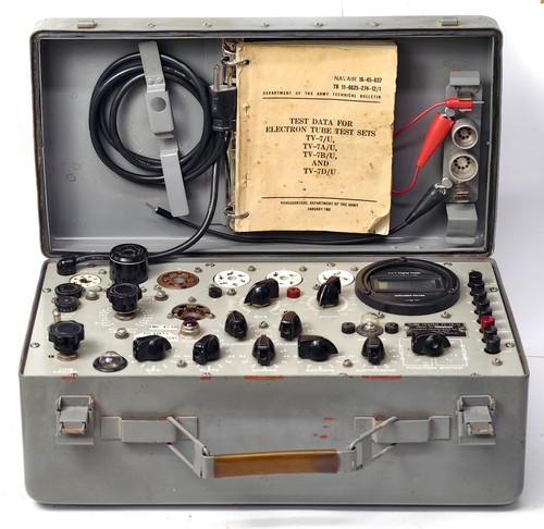 Tube tester us - tv-7b/u, tester,