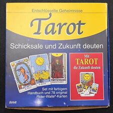 Tarot Set Rider Waite Tarotkarten Wahrsagekarten Tarotbuch Tosa Zukunft Orakel