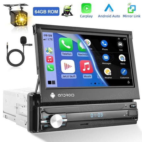 1din android 0 - 1din, flip