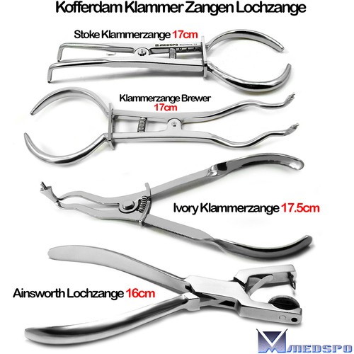 Kofferdam klammer zange - klammer,