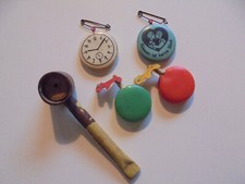 5 Teile altes Spielzeug