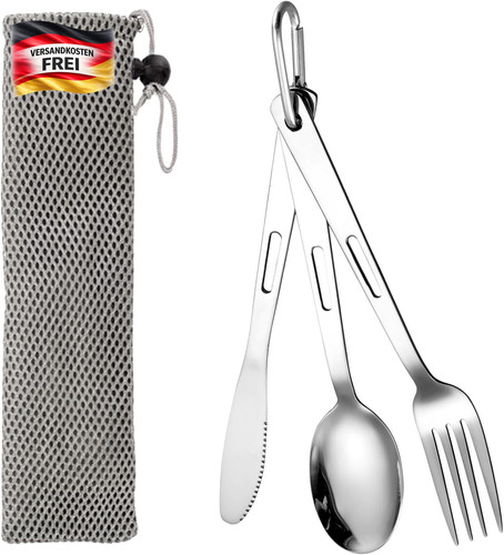 Campingbesteck set tlg - campingbesteck,