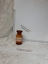 seltene Apothekerflaschen / Schliffflaschen / Weithals Etikett: Prednisolon