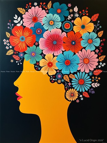 Foto blumen bunt grafiken - blumen,