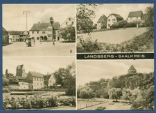 Landsberg (Saalkreis) Pelikanplatz Felsenbad, gelaufen 1970 (AK5257)