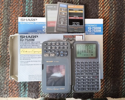 Sharp electronic organizer - sharp,