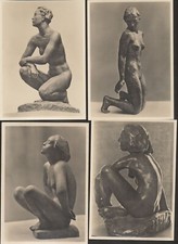 Skulpturen 8  Erotik Fotokarten   GEORG KOLBE  Bronzen alle abgebildet ansehen