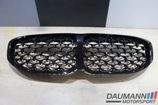 KÜHLERGRILL Original + BMW 1er F40 M135i + Grill Kühler Schwarz M Performance