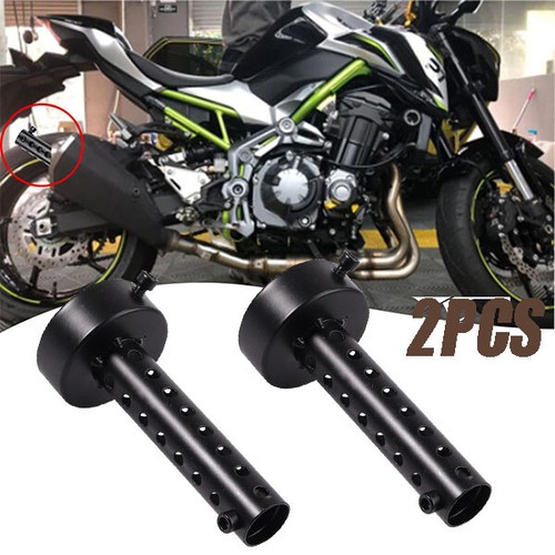 60mm motorrad auspuff - 2x,