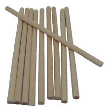 Holzprofil Rundholz 10 Stück Bastelstab Holzstab Bastelstäbe