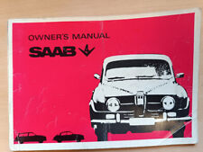 SAAB V4  Owner's Manual