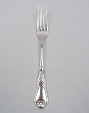 Wilkens Jugendstil Herbstzeitlose H. Vogeler Speisegabel 800 er Silber Besteck