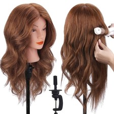 Frisierkopf Echthaar 45cm