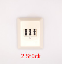 2x Telefondose TAE F/N Weiß