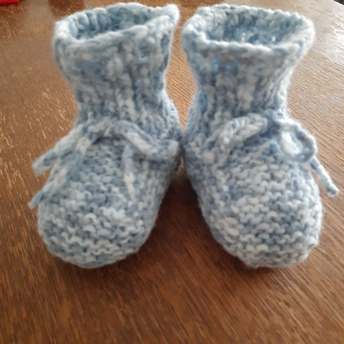 Babyschuhe handgestrickt - babyschuhe,,