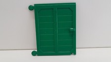 Playmobil Eisenbahn Waggon Viehwaggon 4101 Tür grün RAR  Ersatzteil