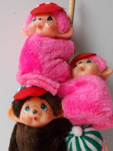 Vintage monchichi hugger - 7, x