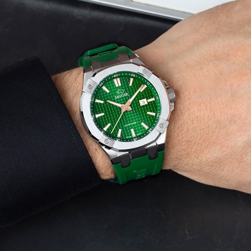 Jaguar herrenuhr silikon grün - jaguar,