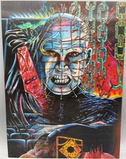 3D-Bild/Effekt-Flip-Hellraiser, Chucky, Ghostface Scream-30x40cm-ohne Rahmen