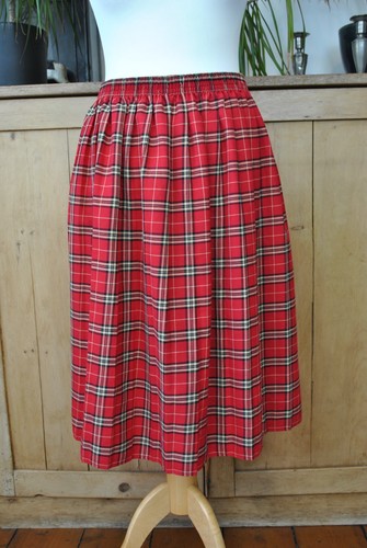 Vintage rot kariert