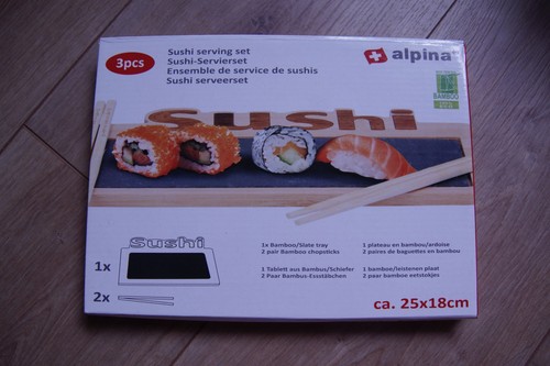 Sushi servier set aus - sushi,