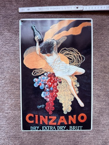 Blechschild cinzano extra dry - cinzano,