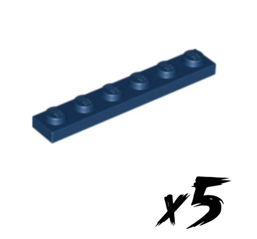 Lego 3666 1x6 plate - plate, •