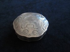 PILLENDOSE DÖSCHEN SILBER