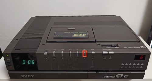 Sony betamax videorecorder - betamax,