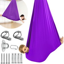 200kg Kinder Therapie Schaukel Hängematte Therapieschaukel 360° Drehend 280x100