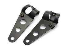 Lampenhalter Scheinwerfer Lampe Halter 28-38 mm schwarz Satz Halterung