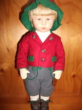 Käthe Kruse Puppe Pummelchen BERNHARD, 40cm, schön erhalten aus Vitrinensammlung