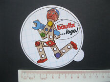 LORENZ baufix...logo! Spielzeug Aufkleber Sticker Werbung Reklame