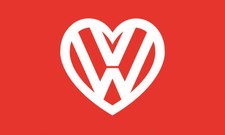 I Love My VW Flagge 150 x 90