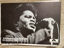 Autogrammkarte James Brown
