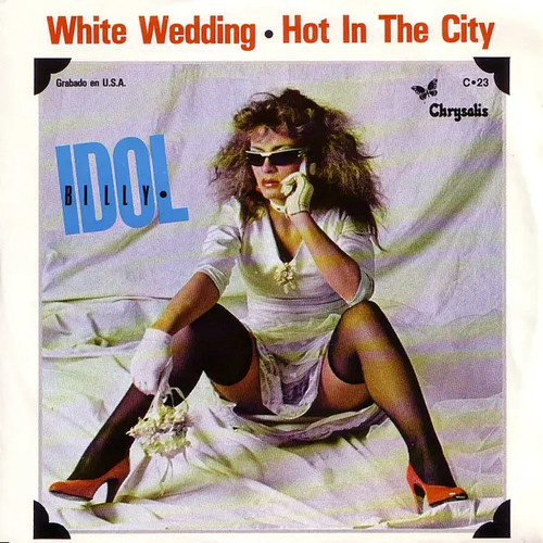Billy idol white - wedding, /