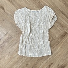 Zara Bluse Oberteil Spitze