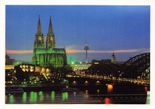 Postkarte Köln, Dom mit