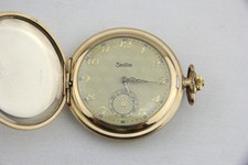 Taschenuhr Zentra Handaufzug mechanisch Cal. 22 vergoldet # 12402